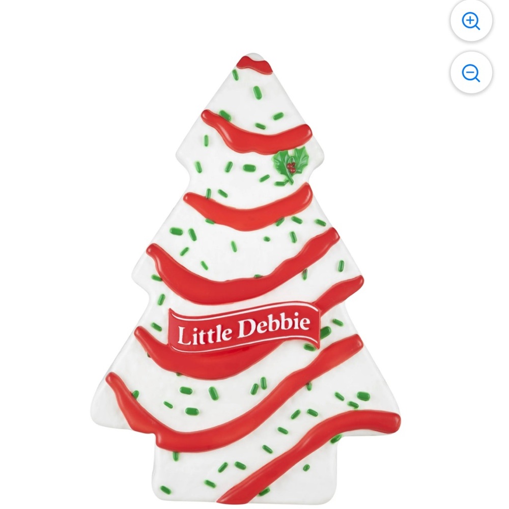 22" Little Debbie Christmas Tree blow mold
